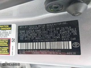 2021 Toyota Camry SE Nightshade with VIN 4T1G11AK2MU559612, listed as a IAAI auction lot 41596782 with 90,956 mi miles. Bid and sale history available at carsss.com. Image 9.