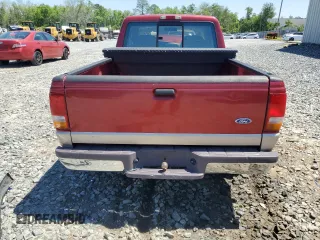 1997 Ford Ranger XLT with VIN 1FTCR14X7VTA07422, listed as a Copart auction lot 53111375 with 157,917 mi miles and Salvage Title. Bid and sale history available at carsss.com. Image 6.