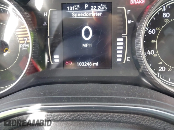 2019 Jeep Cherokee Latitude Plus with VIN 1C4PJMLB9KD245505, listed as a IAAI auction lot 42153262 with 103,248 mi miles and . Bid and sale history available at DreamBid. Image 16.