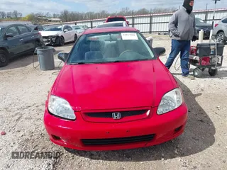 1999 Honda Civic DX with VIN 1HGEJ6129XL091348, listed as a IAAI auction lot 41817088 with 179,246 mi miles. Bid and sale history available at carsss.com. Image 12.