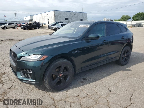 2018 Jaguar F-Pace with VIN SADCL2FN9JA260545, listed as a Copart auction lot 65555605 with 94,299 mi miles and Clean title. Bid and sale history available at DreamBid. Image 1.