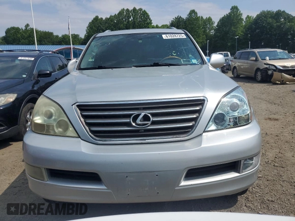 2006 Lexus GX 470 z VIN JTJBT20X160115608, wystawiony jako Copart lot #61028725 z przebiegiem 253 515 mil mil oraz Czysty tytuł • Clean title. Historia ofert i sprzedaży dostępna na DreamBid. Obrazek 5.
