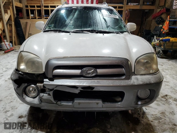 2006 Hyundai Santa Fe GLS with VIN KM8SC73D56U069948, listed as a Copart auction lot 44194725 with 155,194 mi miles and Clean Title. Bid and sale history available at carsss.com. Image 5.