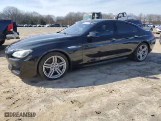 2014 BMW 6 Series 650i xDrive with VIN WBA6B4C52ED099050, listed as a Copart auction lot 45491865 with 129,162 mi miles and Clean Title. Bid and sale history available at carsss.com. Image 1.