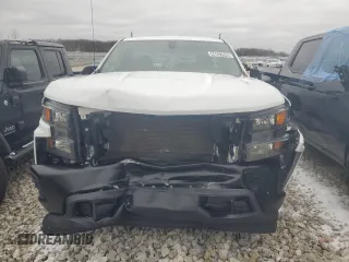 2021 Chevrolet Silverado 1500 Work Truck with VIN 3GCNWAEH0MG295904, listed as a Copart auction lot 46837045 with 58,931 mi miles and Clean Title. Bid and sale history available at carsss.com. Image 5.
