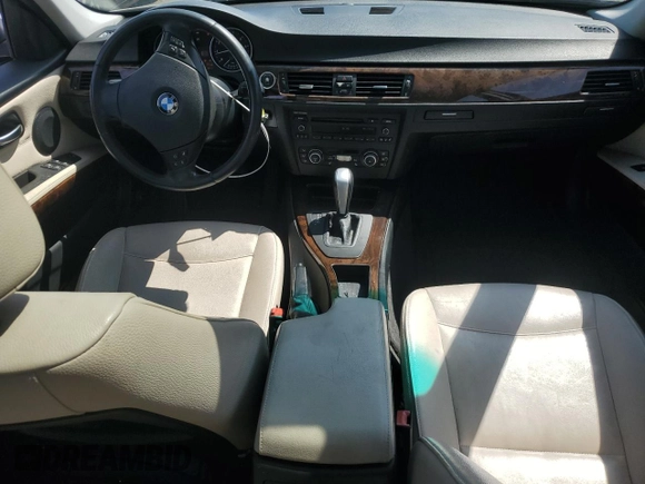 2011 BMW 3 Series 328i with VIN WBAPH5C55BA440544, listed as a Copart auction lot 61557015 with 135,252 mi miles and Salvage title. Bid and sale history available at DreamBid. Image 8.