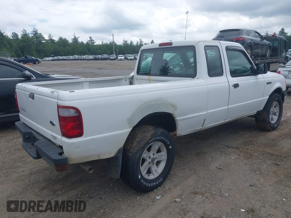 2004 Ford Ranger XL Fleet with VIN 1FTZR15E74TA18104, listed as a IAAI auction lot 42633328 with 188,001 mi miles and . Bid and sale history available at DreamBid. Image 4.