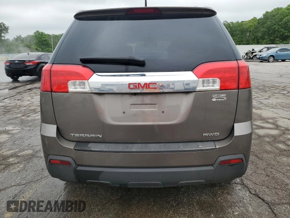 2011 GMC Terrain SLT-1 with VIN 2CTFLVEC5B6411622, listed as a Copart auction lot 56589905 with 81,009 mi miles and Salvage title. Bid and sale history available at DreamBid. Image 6.