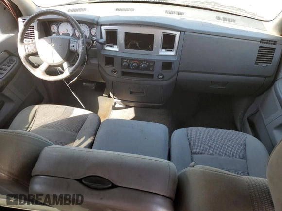 2007 Dodge 1500 SLT with VIN 1D7HA18P07S204969, listed as a Copart auction lot 51480485 with 222,376 mi miles and Salvage Title. Bid and sale history available at DreamBid. Image 8.