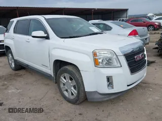 2013 GMC Terrain SLE with VIN 2GKALMEK4D6357261, listed as a IAAI auction lot 41573913 with 129,215 mi miles. Bid and sale history available at carsss.com. Image 1.