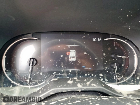 2023 Toyota RAV4 LE with VIN 2T3H1RFV4PC232972, listed as a Copart auction lot 59354655 with 27,884 mi miles and Salvage title. Bid and sale history available at DreamBid. Image 9.