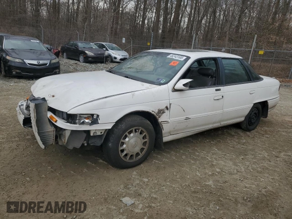 1995 Mercury Sable z VIN 1MELM5345SG617402, wystawiony jako Copart lot #46243165 z przebiegiem 133 262 mil mil oraz Szkody całkowita. Historia ofert i sprzedaży dostępna na DreamBid. Obrazek 1.