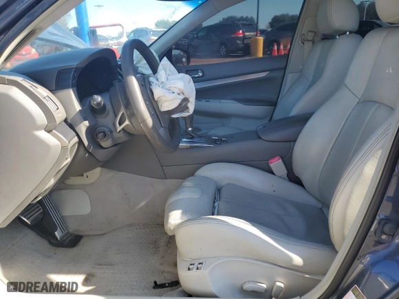 2012 Infiniti G37 Sedan x with VIN JN1CV6AR8CM678123, listed as a Copart auction lot 48749675 with 0 mi miles and Salvage Title. Bid and sale history available at carsss.com. Image 7.