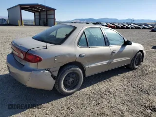 2003 Chevrolet Cavalier with VIN 1G1JC52F037254077, listed as a Copart auction lot 74602514 with 115,823 mi miles and Clean Title. Bid and sale history available at carsss.com. Image 3.