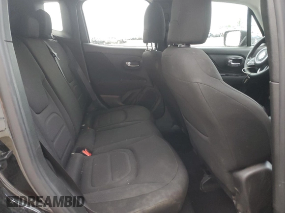 2018 Jeep Renegade Latitude z VIN ZACCJABB0JPH49634, wystawiony jako Copart lot #56703905 z przebiegiem 99 309 mil mil oraz Szkoda całkowita • Salvage title. Historia ofert i sprzedaży dostępna na DreamBid. Obrazek 11.