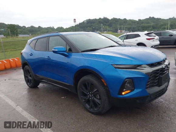 2020 Chevrolet Blazer RS with VIN 3GNKBKRS6LS698542, listed as a IAAI auction lot 42416623 with 46,641 mi miles and . Bid and sale history available at DreamBid. Image 13.