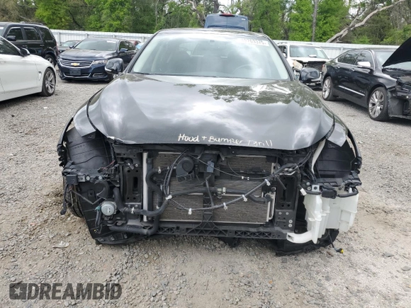2021 Infiniti Q50 3.0t LUXE with VIN JN1EV7BP7MM706717, listed as a Copart auction lot 49763375 with 47,547 mi miles and Non Repairable. Bid and sale history available at carsss.com. Image 5.