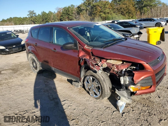 2016 Ford Escape S with VIN 1FMCU0F70GUA71428, listed as a Copart auction lot 84221944 with 186,507 mi miles and Salvage Title. Bid and sale history available at carsss.com. Image 4.