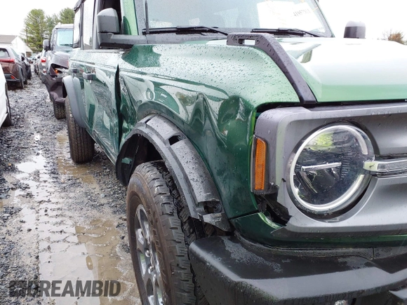 2024 Ford Bronco Big Bend with VIN 1FMDE7BHXRLA69347, listed as a IAAI auction lot 41957911 with Not Provided miles and . Bid and sale history available at DreamBid. Image 13.