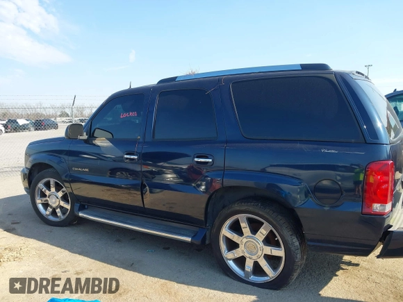 2004 Cadillac Escalade with VIN 1GYEC63T54R226911, listed as a IAAI auction lot 41508878 with 280,150 mi miles and . Bid and sale history available at DreamBid. Image 14.