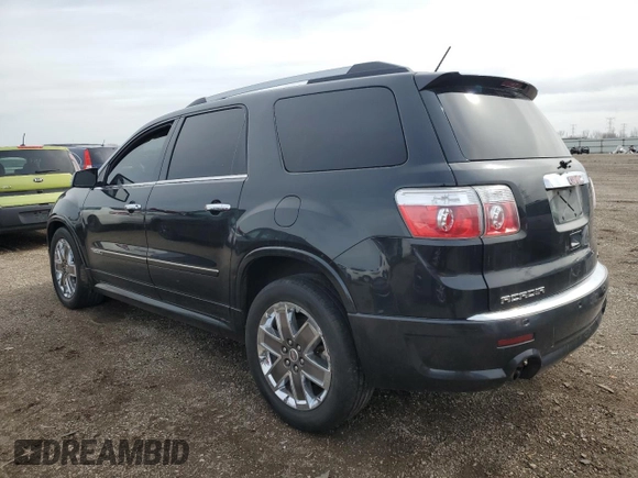 2011 GMC Acadia Denali with VIN 1GKKVTED1BJ360824, listed as a Copart auction lot 49878505 with 109,252 mi miles and Salvage Title. Bid and sale history available at carsss.com. Image 2.