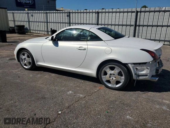 2004 Lexus SC with VIN JTHFN48Y640054422, listed as a Copart auction lot 71995314 with 195,136 mi miles and Salvage Title. Bid and sale history available at carsss.com. Image 2.