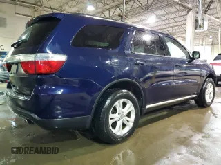 2012 Dodge Durango Crew with VIN 1C4RDJDG1CC337112, listed as a Copart auction lot 47373215 with 146,875 mi miles and Salvage Title. Bid and sale history available at carsss.com. Image 3.