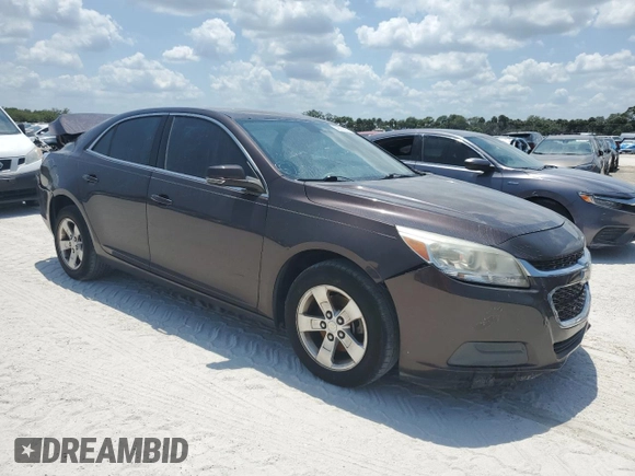 2015 Chevrolet Malibu LT with VIN 1G11C5SL1FF282440, listed as a Copart auction lot 53629585 with 86,566 mi miles and Salvage Title. Bid and sale history available at DreamBid. Image 4.