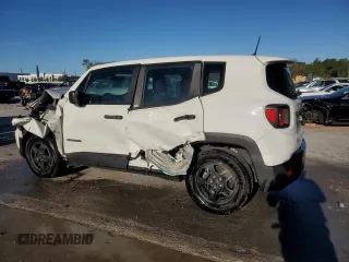2020 Jeep Renegade Sport with VIN ZACNJAABXLPL58954, listed as a Copart auction lot 47878575 with 104,778 mi miles and Non Repairable. Bid and sale history available at carsss.com. Image 2.