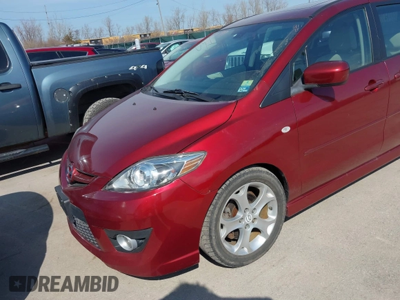 2008 Mazda 5 Sport with VIN JM1CR293480307954, listed as a IAAI auction lot 41775941 with 102,645 mi miles. Bid and sale history available at carsss.com. Image 6.