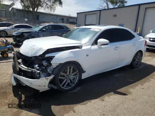 2017 Lexus IS 200t with VIN JTHBA1D22H5038785, listed as a Copart auction lot 58436715 with 76,298 mi miles and Salvage title. Bid and sale history available at DreamBid. Image 1.