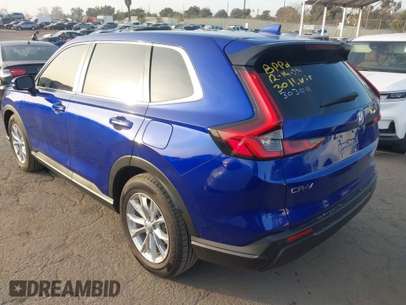 2024 Honda CR-V EX-L with VIN 2HKRS3H70RH303011, listed as a IAAI auction lot 41239305 with 9,500 mi miles and . Bid and sale history available at DreamBid. Image 3.