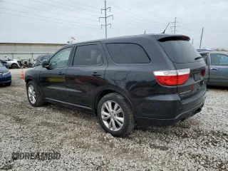 2011 Dodge Durango R/T with VIN 1D4SE6GT4BC682642, listed as a Copart auction lot 52618815 with 139,898 mi miles and Salvage title. Bid and sale history available at DreamBid. Image 2.