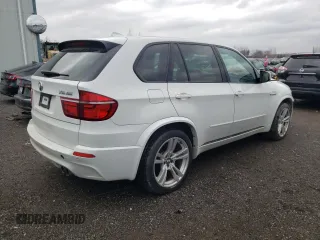2013 BMW X5 M with VIN 5YMGY0C55D0C11533, listed as a Copart auction lot 85148774 with 53,538 mi miles and Salvage Title. Bid and sale history available at carsss.com. Image 3.