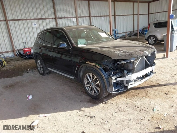 2019 BMW X3 sDrive30i with VIN 5UXTR7C58KLF32117, listed as a IAAI auction lot 41568295 with 60,323 mi miles. Bid and sale history available at carsss.com. Image 1.