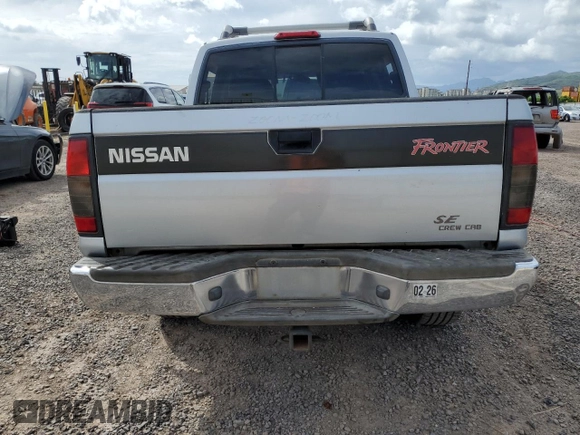 2000 Nissan Frontier XE with VIN 1N6ED27T8YC367452, listed as a Copart auction lot 55866345 with 242,945 mi miles and Salvage title. Bid and sale history available at DreamBid. Image 6.