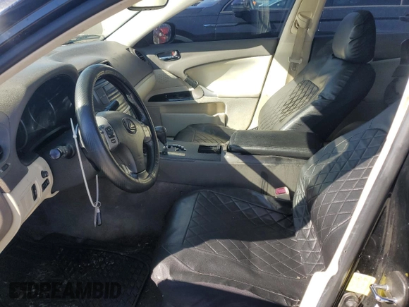 2012 Lexus IS 250 with VIN JTHBF5C21C5168141, listed as a Copart auction lot 41750355 with 228,932 mi miles and Salvage Title. Bid and sale history available at DreamBid. Image 7.