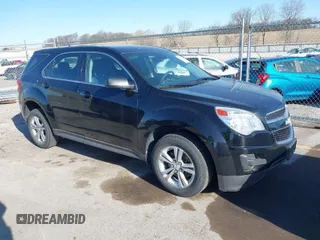 2013 Chevrolet Equinox LS with VIN 2GNALBEK8D6433409, listed as a IAAI auction lot 41961581 with 174,907 mi miles. Bid and sale history available at carsss.com. Image 1.