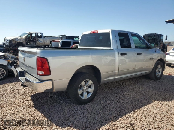 2017 Ram 1500 Express with VIN 1C6RR6FG4HS790897, listed as a Copart auction lot 53168595 with 141,759 mi miles and Salvage title. Bid and sale history available at DreamBid. Image 3.