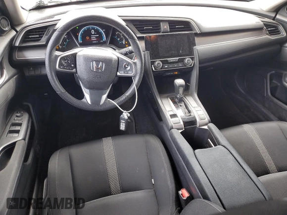 2016 Honda Civic EX with VIN 19XFC2F76GE080083, listed as a Copart auction lot 54966345 with 163,969 mi miles and Salvage Title. Bid and sale history available at DreamBid. Image 8.