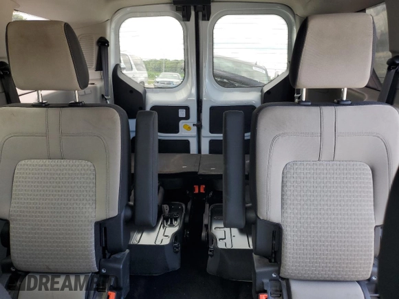 2022 Ford Transit Connect XLT with VIN NM0GS9F28N1543603, listed as a Copart auction lot 61275774 with 19,014 mi miles and Salvage title. Bid and sale history available at DreamBid. Image 10.