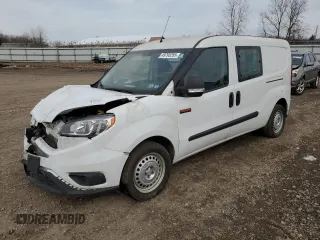 2018 Ram ProMaster City Cargo Van Tradesman with VIN ZFBERFAB5J6J63033, listed as a Copart auction lot 49793255 with 81,614 mi miles and Salvage Title. Bid and sale history available at carsss.com. Image 1.