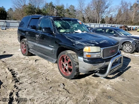2003 GMC Yukon SLT with VIN 1GKEK13Z33R307392, listed as a Copart auction lot 38899704 with 0 mi miles and Salvage Title. Bid and sale history available at carsss.com. Image 12.