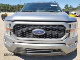 2021 Ford F-150 XL with VIN 1FTEX1C55MFB51837, listed as a Copart auction lot 72947504 with 109,901 mi miles and Salvage title. Bid and sale history available at DreamBid. Image 5.