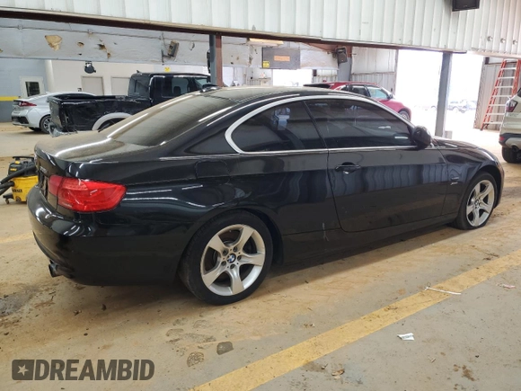 2011 BMW 3 Series 335i xDrive with VIN WBAKF9C57BE619538, listed as a Copart auction lot 44217605 with 152,432 mi miles and Clean Title. Bid and sale history available at carsss.com. Image 3.