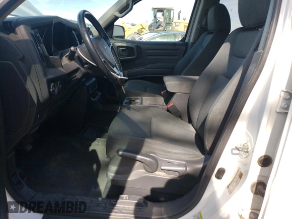 2013 Honda Ridgeline Sport with VIN 5FPYK1F71DB005942, listed as a Copart auction lot 53693385 with 182,385 mi miles and Salvage title. Bid and sale history available at DreamBid. Image 7.
