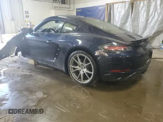 2018 Porsche 718 Cayman z VIN WP0AA2A89JK262252, wystawiony jako Copart lot #67403244 z przebiegiem 15 531 mil mil oraz Szkoda całkowita • Salvage title. Historia ofert i sprzedaży dostępna na DreamBid. Obrazek 2.