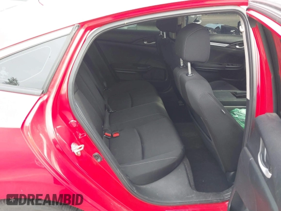 2017 Honda Civic Sedan EX-T with VIN 2HGFC1F38HH646372, listed as a IAAI auction lot 41726045 with 122,423 mi miles. Bid and sale history available at carsss.com. Image 8.