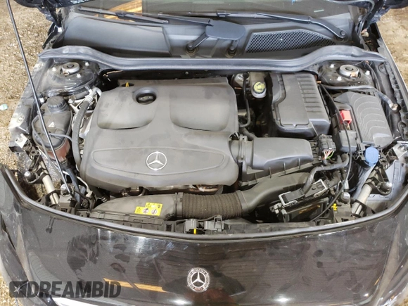 2018 Mercedes-Benz CLA 250 with VIN WDDSJ4EB3JN665735, listed as a Copart auction lot 45881434 with 46,598 mi miles and . Bid and sale history available at DreamBid. Image 11.