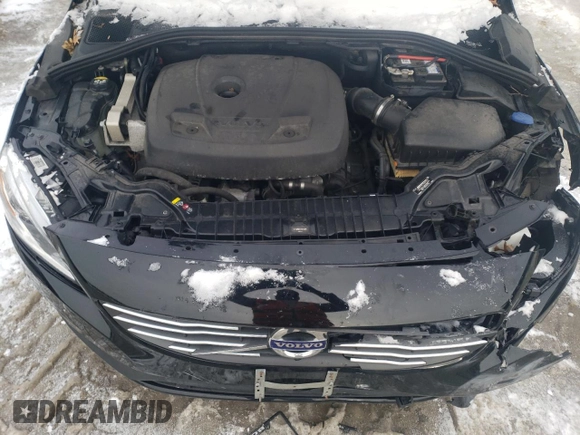 2017 Volvo V60 Premier with VIN YV140MEK6H1344578, listed as a Copart auction lot 44699995 with 89,767 mi miles and Salvage Title. Bid and sale history available at carsss.com. Image 11.